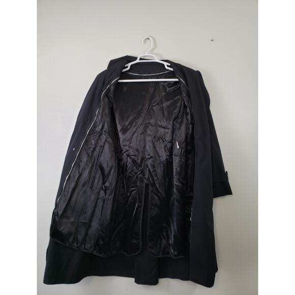 (9) DLA Garrison Collection Mens Army Trench Coat Size 46R Military Jacket Lined - Picture 6 of 8